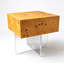Table de bout carrée Burl