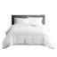 Housse de couette simple en duvet synthétique - housse de couette 100% coton, douce et respirante, facile d'entretien-122455599