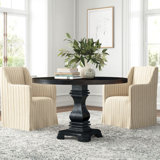 Colton Round Solid Wood Dining Table