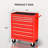 7-Drawer Rolling Tool Chest With Lock, Tool Cart Storage Cabinet Organizer With Wheels and Handle-710558631