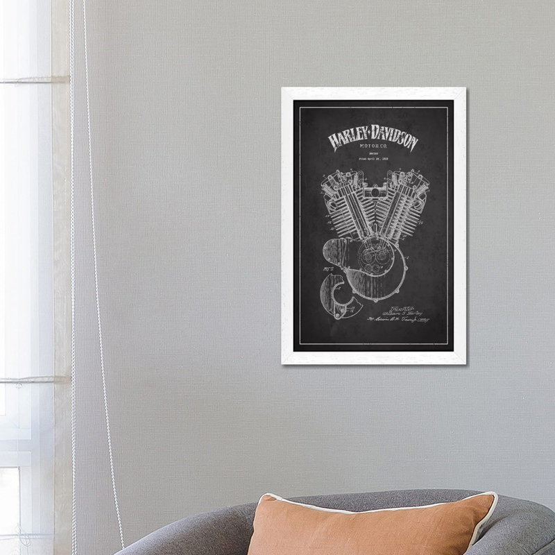 1 Piece Wall Art on Canvas, 152.5 cm H x 101.5 cm W, White Framed