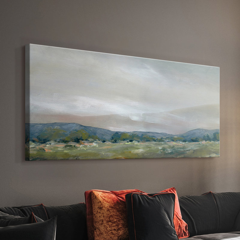 The Spring Coulee- Gallery Wrapped Canvas -Ready to Hang, 20" H x 40" W