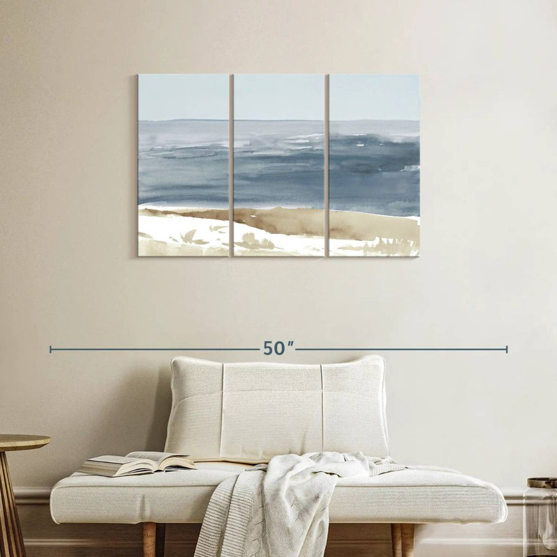 Avery Soft Coastlines I, 24'' H X 38'' W
