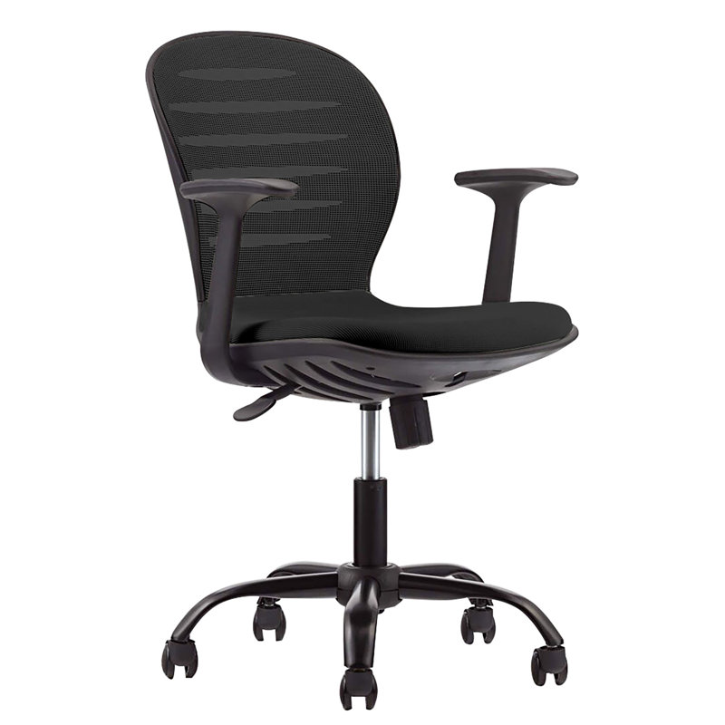 Chaise de travail comfort Ballenger, Black/Black