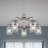 Derrick 5 - Light Steel Dimmable Classic / Traditional Chandelier-1680577465