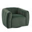 Fauteuil demi-tonneau pivotant rembourré Maravilla-1452498389