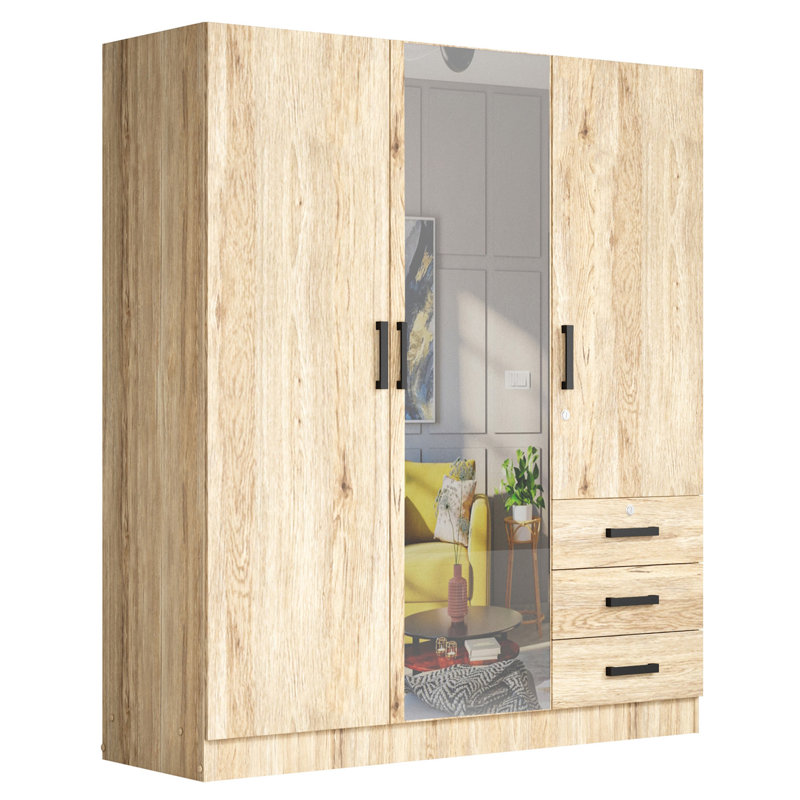 Armoire Kneeland, Chêne naturel