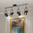 36.4'' 4 -Light Fixed Track Track Kit with Adjustable Head