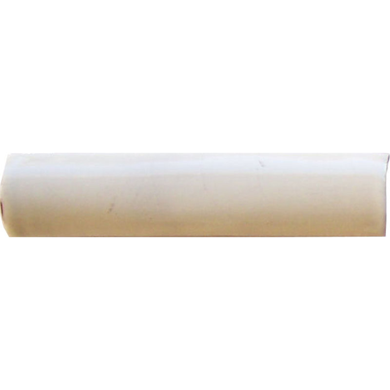 5pcs TalaMex Quarter Round Trim, White, 1.2" W x 6" L