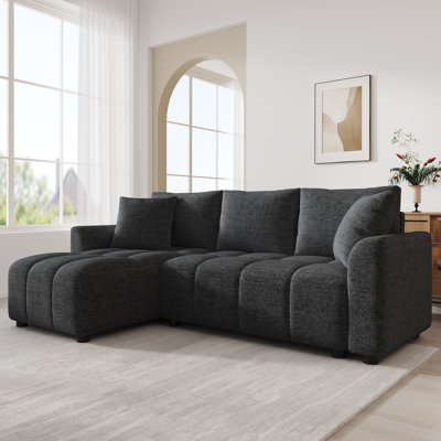 3 Seater Chenille Sofa