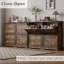 Armoire de rangement pour chaussures 4 portes-290034773