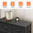 Kirklan 7 Drawer Storage Drawer, Black-153421398