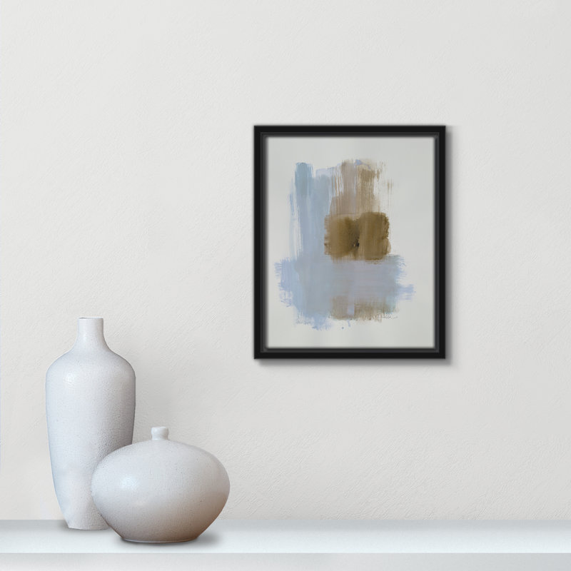 Breighden " Powder Room Wash IV " by Casa Fine Arts, Black, 11.5" H x 9.5" W x 2" D