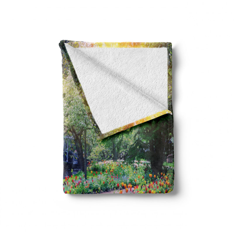 Hand Woven Throw Blanket, 50" W x 70" L