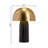 Kella 14.5" H Metal Mushroom Table Lamp
