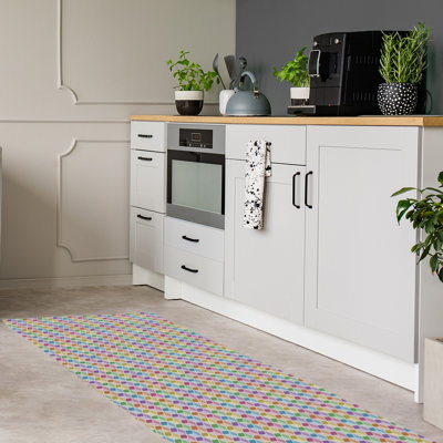 Chenille Geometric Indoor Rug