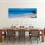Ginger Bay, Barbade paisible, serein, abstrait, palmier, plage, art mural tropical-473743178