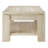 Hollis Travertine Coffee Table In Travertine