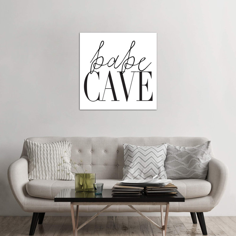 Babe Cave I - Wrapped Canvas Print, 93.98 cm H x 93.98 cm W x 3.175 cm D