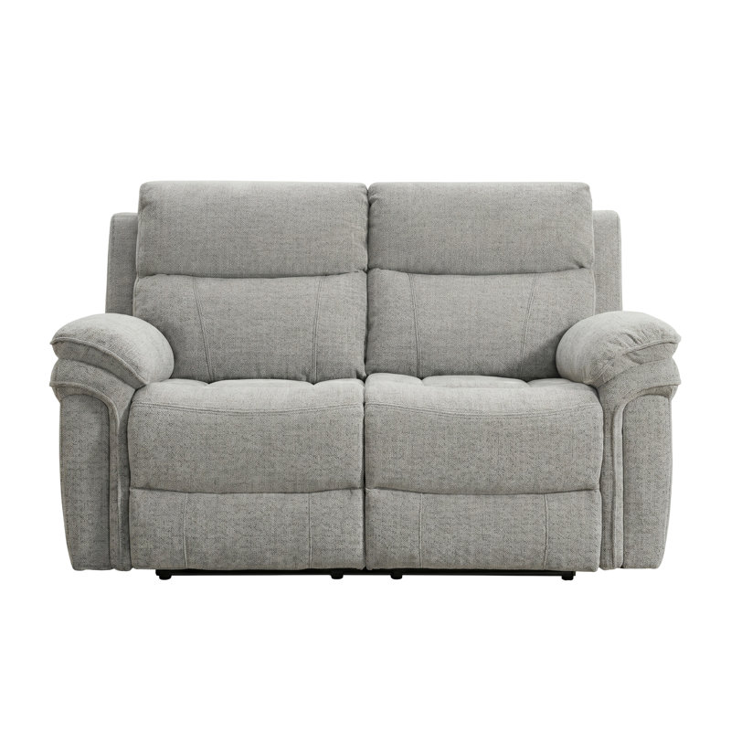 Coombs 2 Seater Electric Reclining Loveseat, Grey
