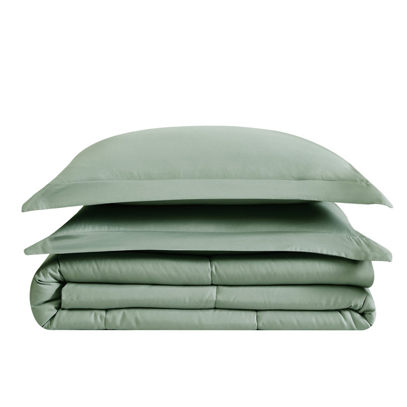 Green Full Down Alternative Microfiber Bedspread Set