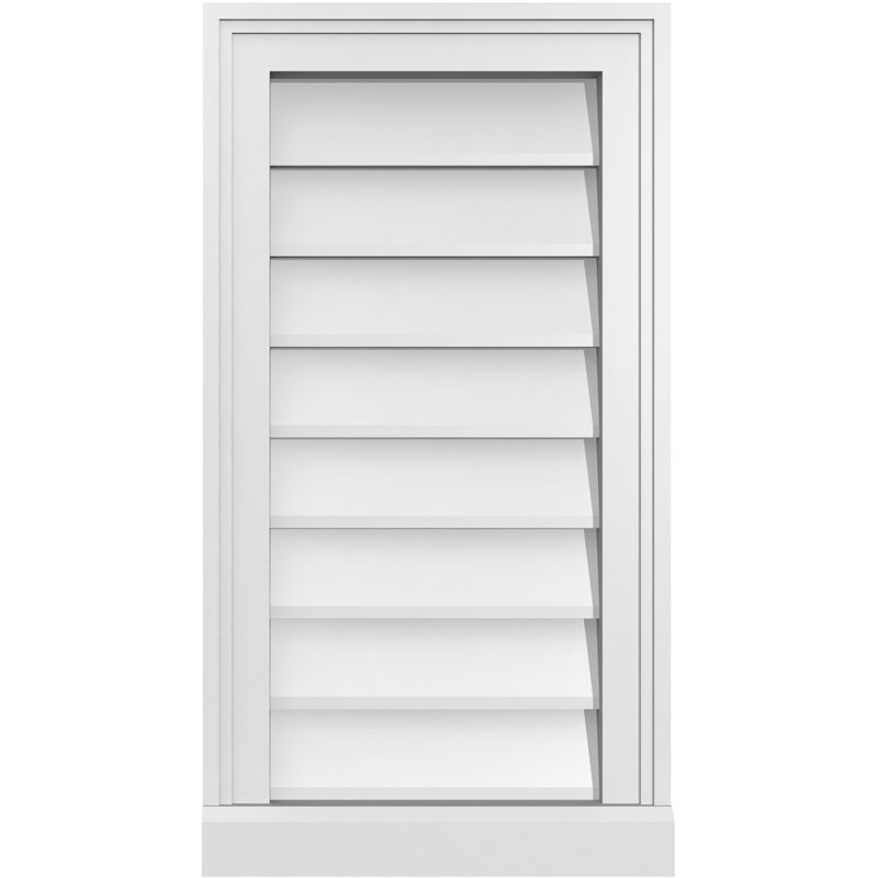 Cadre de seuil Brickmould, brun clair apprêté, H 26 po x l 14 po x P 2 po