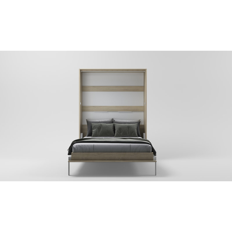 Rechell Murphy Bed, European Double (140 x 200cm), Oak Natural