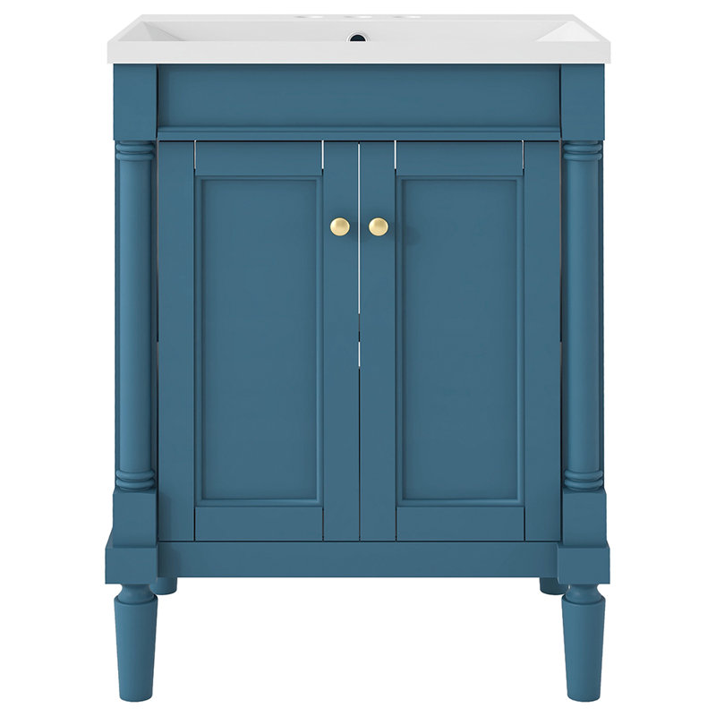 Meuble-lavabo de salle de bain moderne à 2 niveaux avec meuble-lavabo supérieur