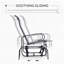 Fauteuil oscillant d'extérieur Outsunny
