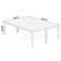 Latrishia 6.5FT Rectangular Conference Meeting Seminar Training Table