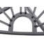 Lyon Anthracite Outdoor Single Hanging Chair-159614719-159614718