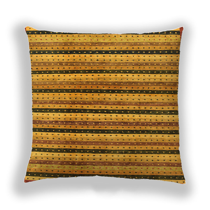 Coussin décoratif abstrait 246, Microsuède