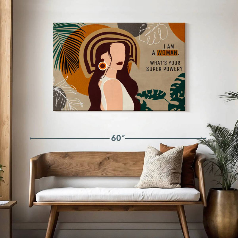 I Am A Woman III, H 30 po x l 45 po