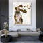 «Red Barrel Studio® Fab Funky Gallery», art sur toile titré: Basset hound, balayé par le vent et intéressant-524527324