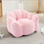 Fauteuil à billes Lotus avec compression et anneau de traction pour faciliter le déplacement, aucune installation requise, convient au salon et à la chambre à coucher, rose-521451311