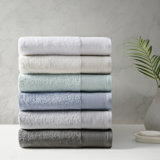 Nuage Cotton Tencel Blend Antimicrobial 6 Piece Towel Set