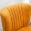 Fauteuil d'appoint contemporain en velours, bleu-85951479