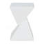 Table d'appoint toutes saisons MGO avec sculpture en X