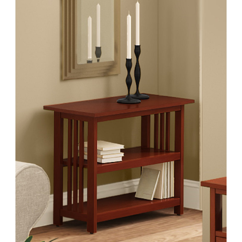 Kingsland 31" W 2-Shelf Bookcase, Cherry
