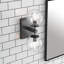 Luminaires muraux industriels modernes pour salle de bain avec abat-jour en verre