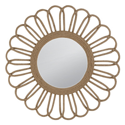 Naples Rope Flat Wall Mirror