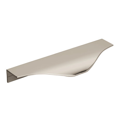 Aloft 4-9/16 inch (116mm) Center-to-Center Polished Nickel Cabinet Edge Pull