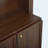 Farmhouse Hall Tree with Adjustable Shelves, Storage Bench & 3 Cabinets, Walnut-1257781905