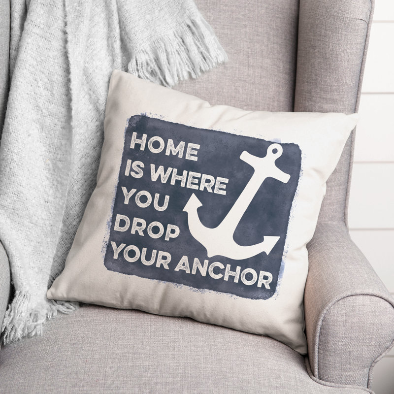 Reversible Throw Pillow, 16" x 16"