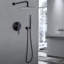 Robinet de douche à deux poignées avec valve brute-70706347