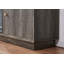 Console de meuble télé avec chaufferette 70 po et finition noyer gris Ambrogio-768393915