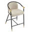 Tabouret de comptoir H 2 po 26 po Almond