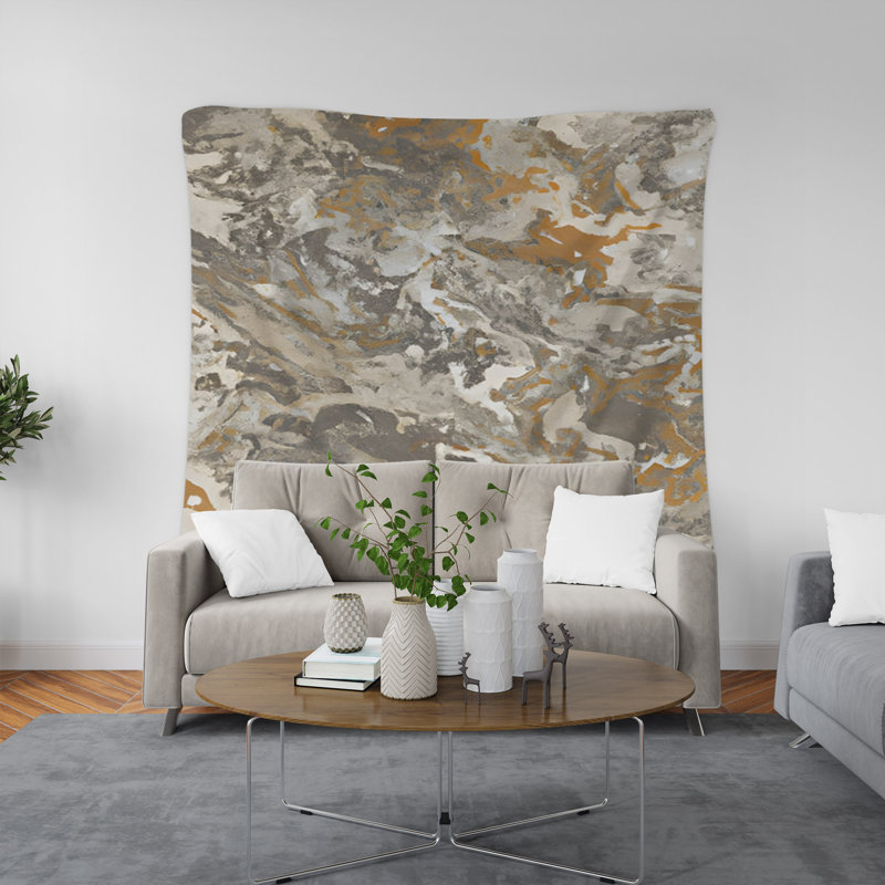Tapisserie murale, H 88 po x l 104 po