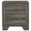 Table de chevet 2 tiroirs Funston