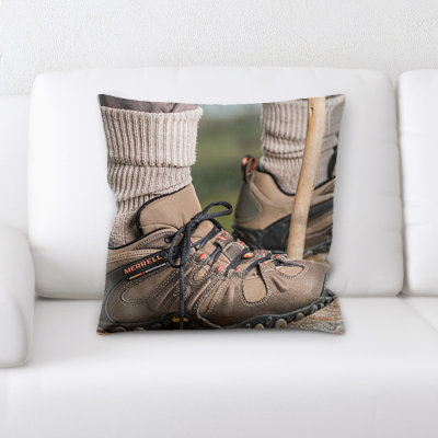Coussin décoratif chaussures